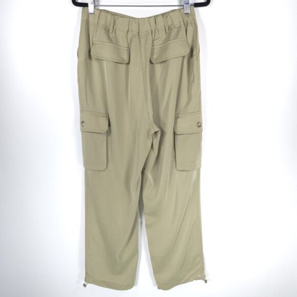 NWT JOIE Cargo Elastic Waistline Straight‎ Elastic Hem with Toggles Pants 8 - Picture 2 of 11